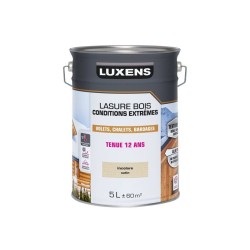Lasure LUXENS Conditions extrêmes 12 ans incolore brillant 5 Litres|Sanifer