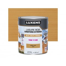 Lasure LUXENS Conditions extrêmes 12 ans chêne clair brillant 2