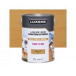 Lasure LUXENS Conditions extrêmes 12 ans chêne clair brillant 5 Litres -  - meilleure qualité