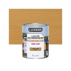 Lasure LUXENS 8 ans chêne clair satiné 1 Litre -  - meilleure qualité