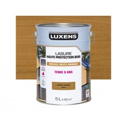 Lasure LUXENS 8 ans chêne moyen satiné 5 Litres -  - meilleure qualité