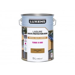 Lasure LUXENS 8 ans chêne moyen satiné 5 Litres|Sanifer