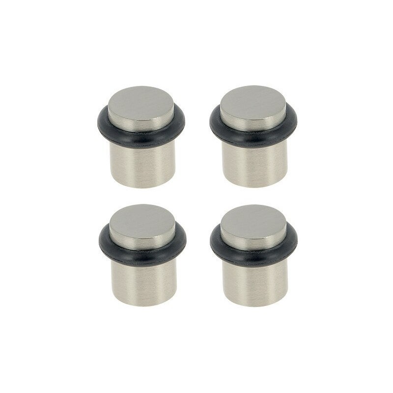 4 mini butées à  visser diam 20 hauteur 25 nickel