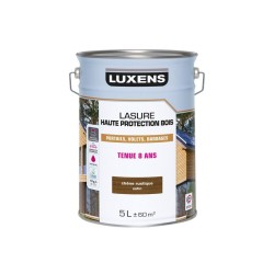 Lasure LUXENS 8 ans chêne rustique satiné 5 Litres|Sanifer