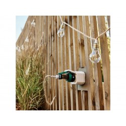 Prise wifi connectée étanche 16A, EDISIO | Sanifer