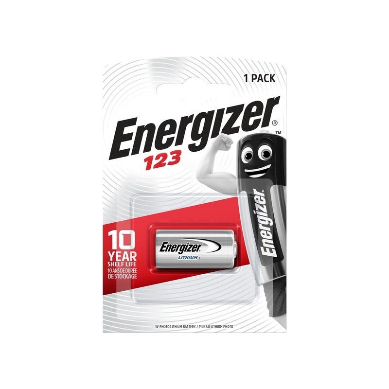 Pile Lithium Cr123 1.5 V energizer