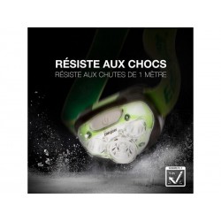 Lampe frontale piles 7 modes 250 lm 80 mètres verte ENERGIZER|Sanifer
