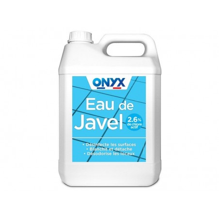 Eau de javel 2 6% chlore actif ONYX  5L -  - meilleure qualité