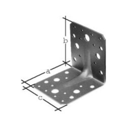 Equerre renfoncée galvanisé Gah Alberts, 105X105X90 Mm | Sanifer