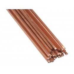 Lot de 25 brasures en cuivre - phosphore Rolot 607diam. 2 x 333 mm