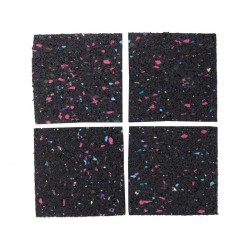 Lot de 4 amortisseurs en caoutchouc 3M