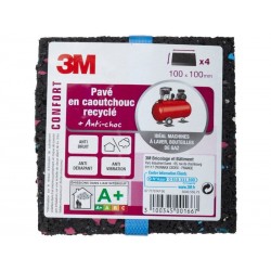 Lot de 4 amortisseurs en caoutchouc 3M | Sanifer