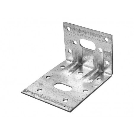 Equerre réglable acier galvanisé - galvanisé 90x50x50 mm