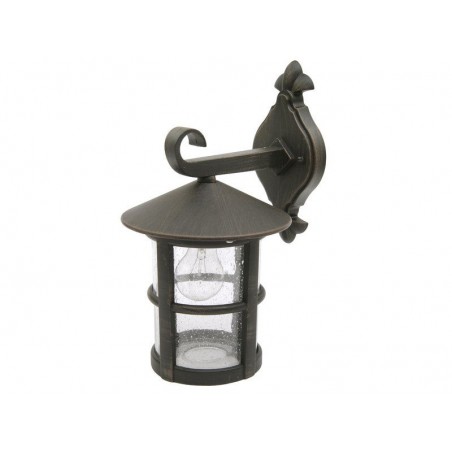 Applique Descendante Extérieure E27 Max 100W Rouille Varena