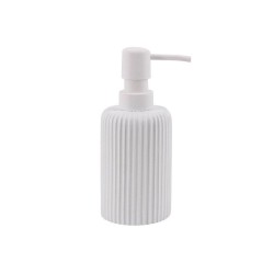 Distributeur de savon résine Line blanc -  - meilleure qualité
