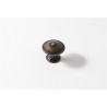 Bouton de meuble rond Vieil Or Zamak H.24 X L.30 X P.30 Mm