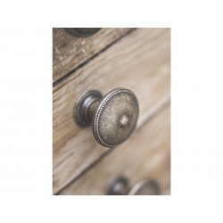 Bouton de meuble rond Vieil Or Zamak H.24 X L.30 X P.30 Mm | Sanifer