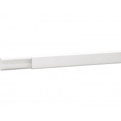 Moulure en pvcH.2 X P.1 cm blanc