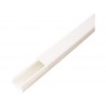 Moulure en pvc  H.2.5 X P.1.8 cm blanc|Sanifer