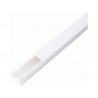 Moulure en pvc  H.4 X P.2.5 cm blanc|Sanifer