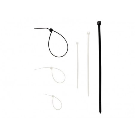 Lot de 250 colliers diam.25 à  50x L.100 140 ou 180 mm