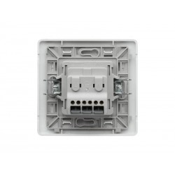 Prise de terre Diam2, DEBFLEX, blanc | Sanifer