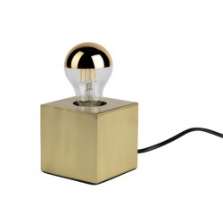 Lampe de table moderne tactile MATHIAS Ludvig E27 max 40W métal or mat