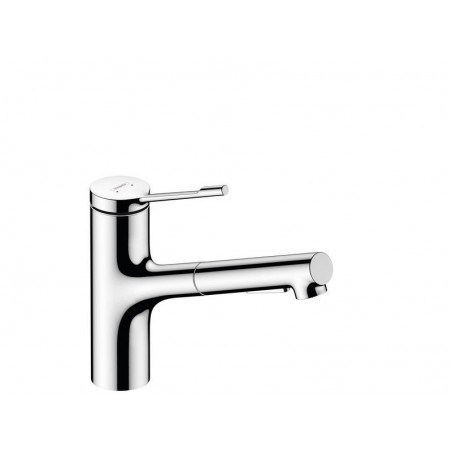 Mitigeur de cuisine avec douchette chrome HANSGROHE Zesis