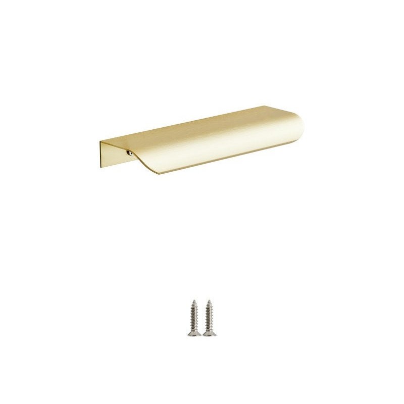 Poignée de porte Oslo 96mm laiton brossé