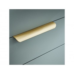 Poignée de porte Oslo 128mm laiton brossé