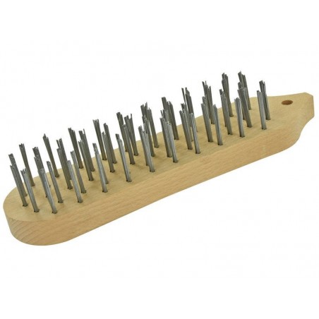 Brosse de poncage pour décapage dérouillage ébavurage intensif TIVOLY