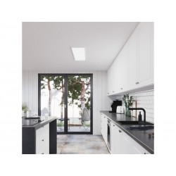 Kit de panneau led 5400lm cctdim 30x120 alu ip20 rc blanc gdansk|Sanifer