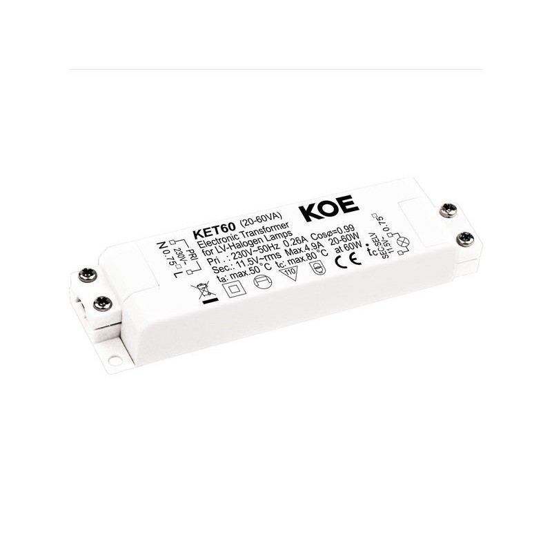 Transformateur électronique 60 W 230 V