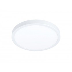 Plafonnier connectedesign aluminium blanc module ledFUEVA D.28.5 cm