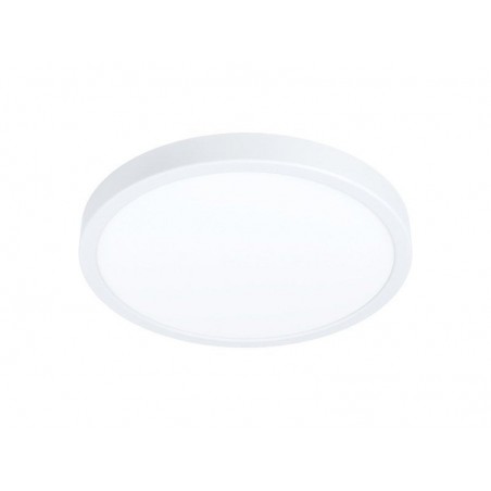 Plafonnier connectedesign aluminium blanc module ledFUEVA D.28.5 cm