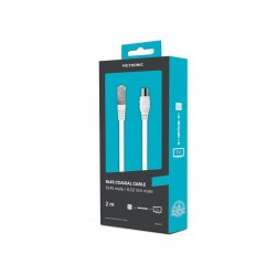 Cable coaxial RJ45, 9.52 male, Metronic | Sanifer