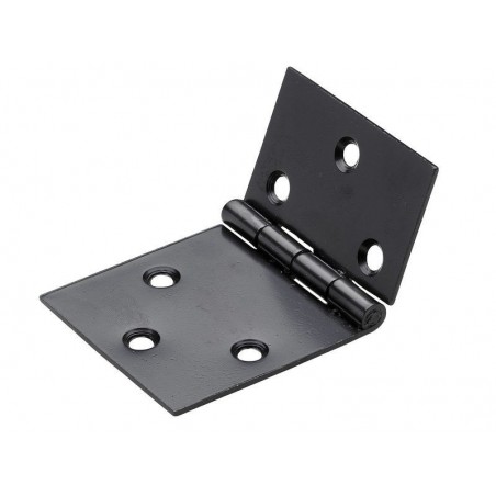 Charnière en acier pour meubleL.50 x l.85 mm noir
