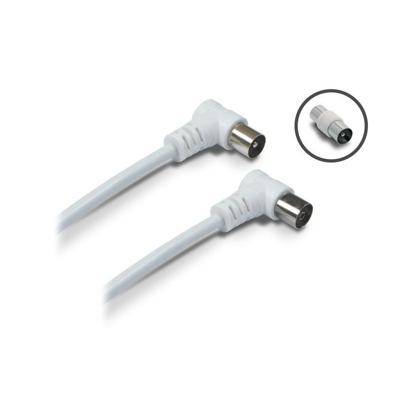 Câble TV 9.52 mâle - femelle L.5 m