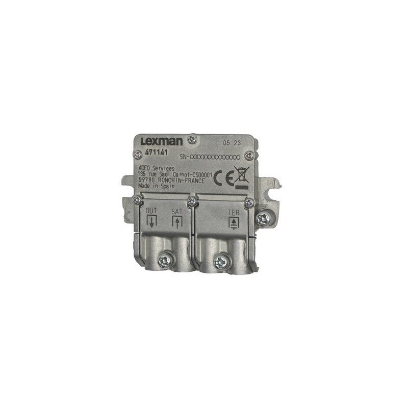 Coupleur - découpleur 2 en 1 terrestre et satellite