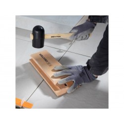 Batte de carreleur en caoutchouc  l.300mm  | Sanifer