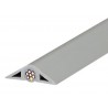 Passage de plancher gris pour moulure H.1.1 X P.4.1 Cm
