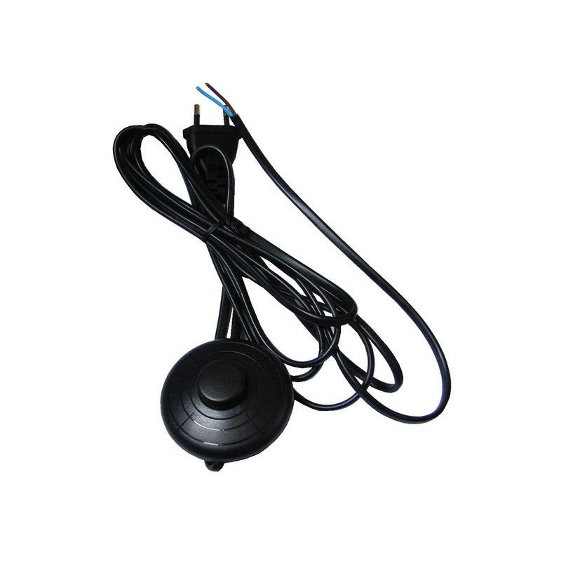 Cordon Et Interrupteur Tibelec Plastique Noir 500 W