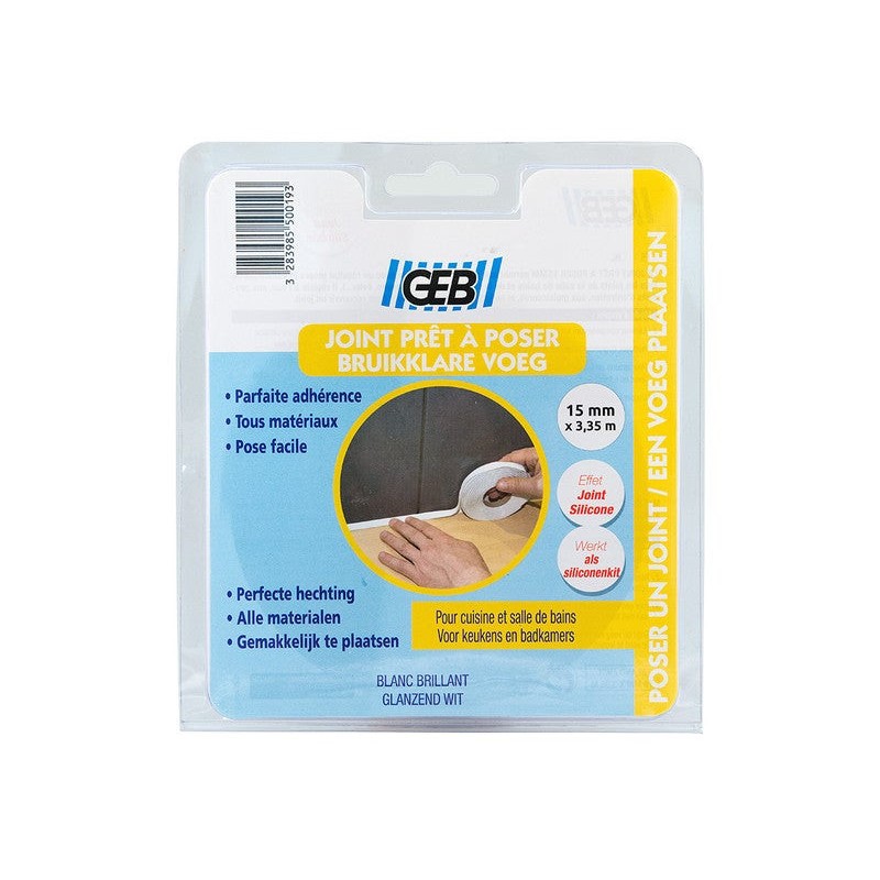 Joint Prêt à Poser Geb Blanc