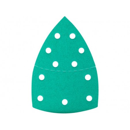 Lot de 5 patins abrasifs102 x 152mm grains 80