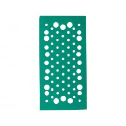 Lot de 10 patins abrasifs115x230mm grains 80