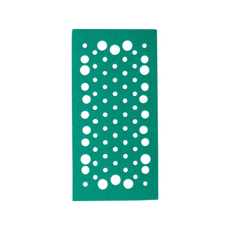 Lot de 10 patins abrasifs115x230mm grains 80