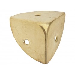 Coin De Valise à Visser Acier Laitonné Hettich L.36 Mm