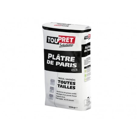 Plâtre Toupret De Paris 15 Kg En Poudre Pour Mur - Plafond Intérieur