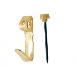 Lot 10 Crochets + Aiguilles Pour Tableaux Et Cadres Légers Le Crochet Francais