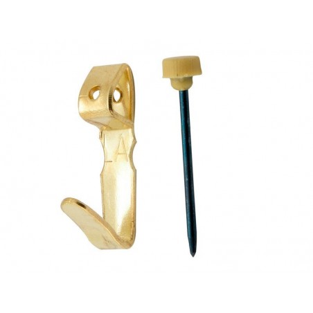 Lot 10 Crochets + Aiguilles Pour Tableaux Et Cadres Légers Le Crochet Francais